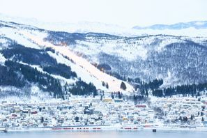 Autókölcsönzés Norvégia, Skiban